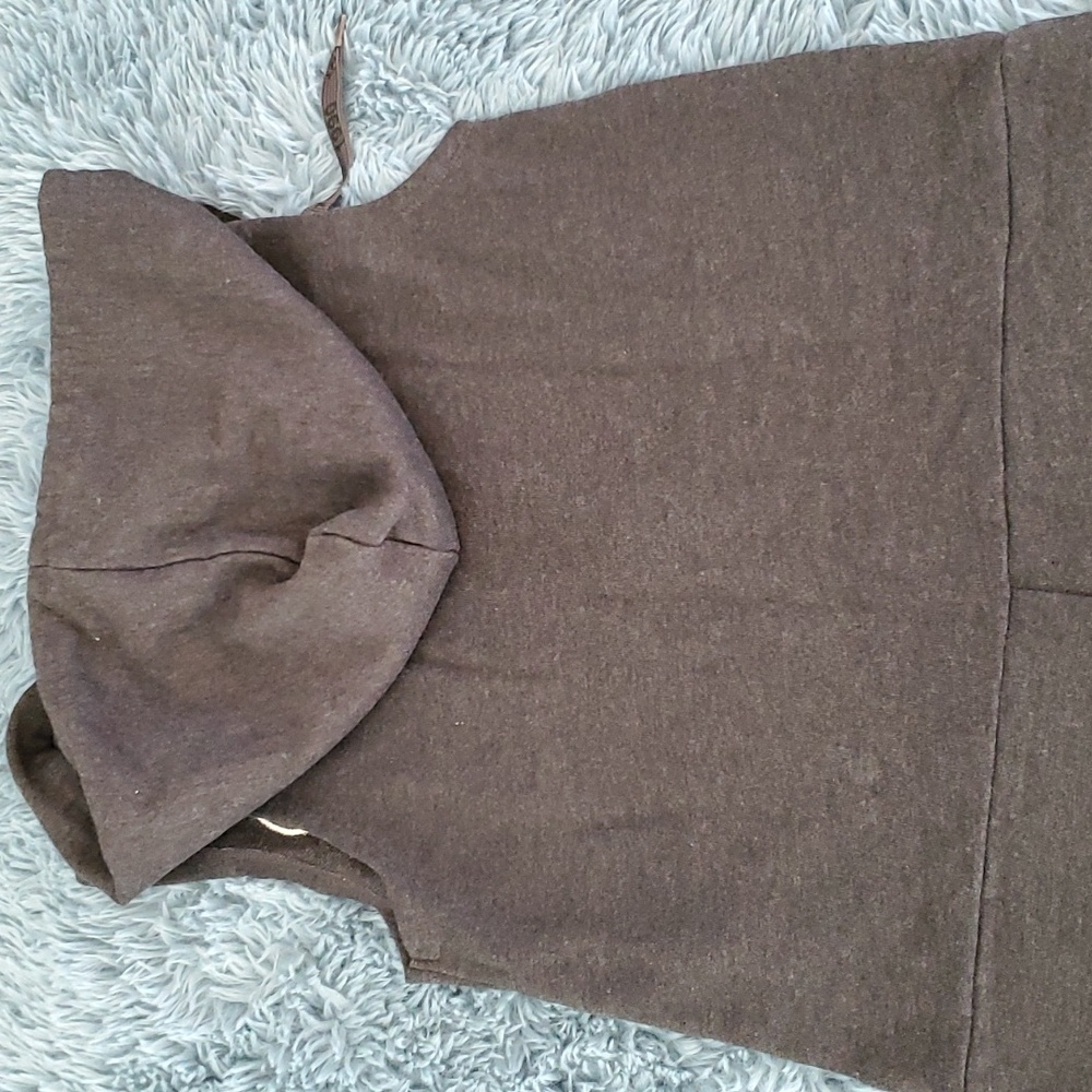 CHARCOAL GRAY SLEEVELESS JUMPSUIT XS - Picture 11 of 13